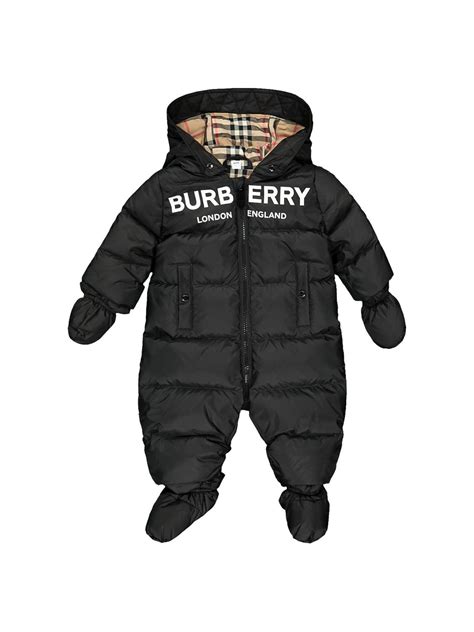 burberry newborn outfit|burberry snowsuit baby girl.